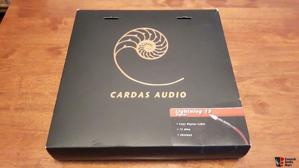 Cardas Lightning 15 BNC 1.5 meter with RCA adapters Photo #1419051