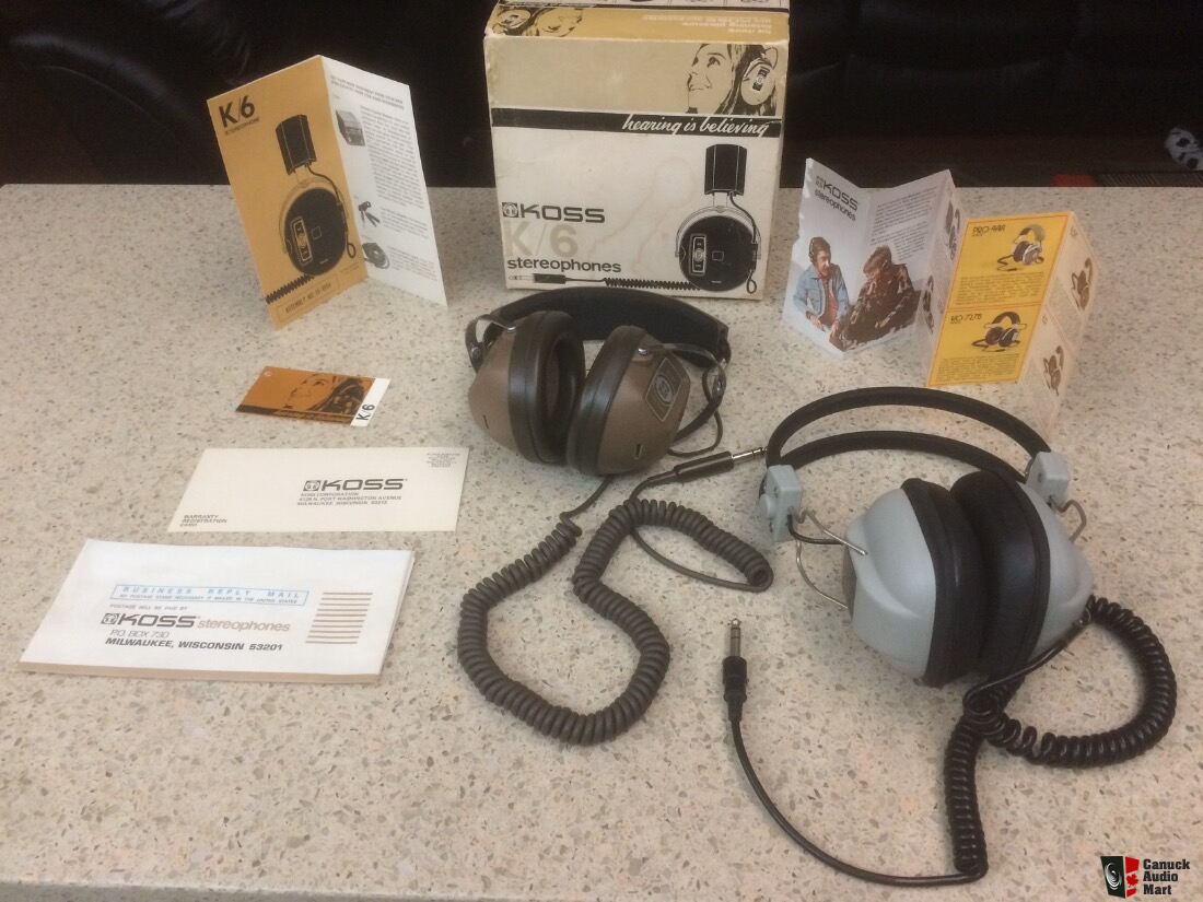 Casque fermé Koss K-6 LC - casques micros | Rakuten