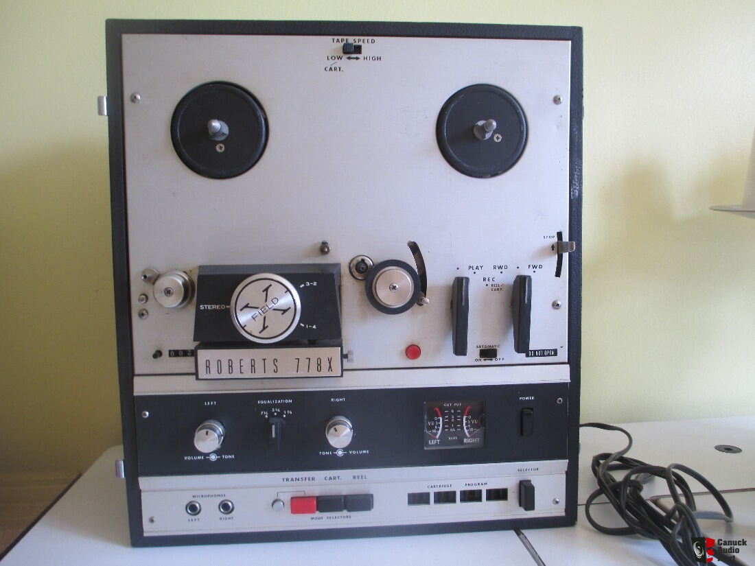 Vintage Roberts 778X Reel to Reel Tape Recorder Photo #1424613 - Canuck  Audio Mart