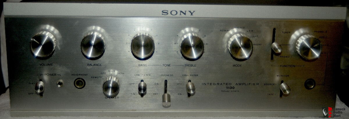 Vintage Sony TA 1130 Integrated Amp Photo #1427703 - Aussie Audio Mart