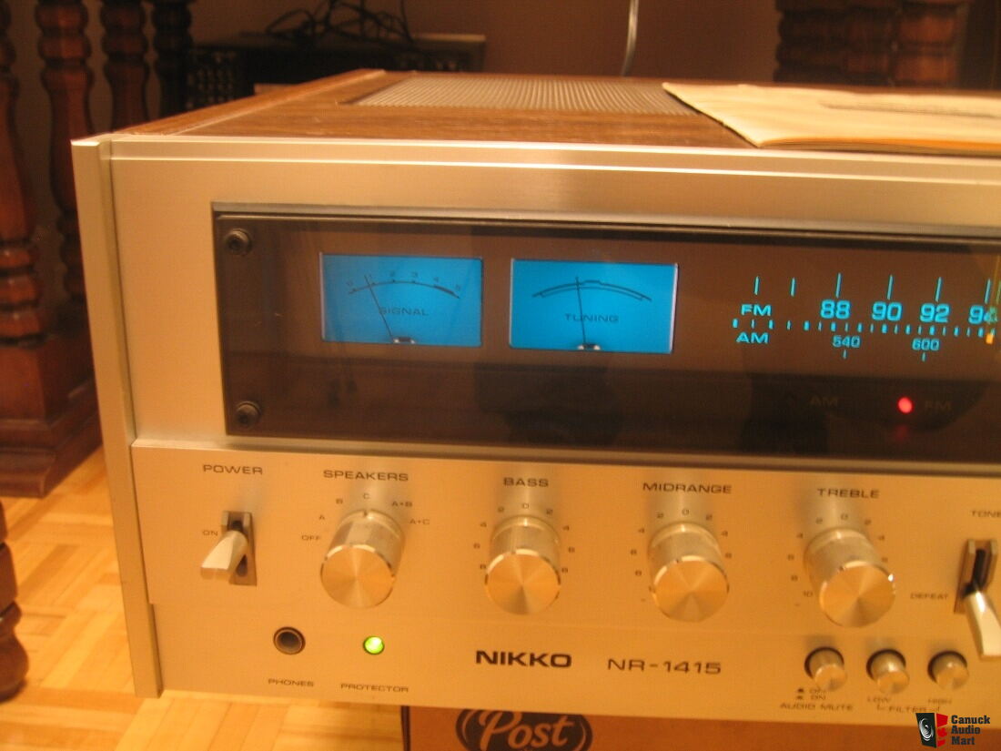 Rare NIKKO NR 1415 AM FM Stereo RECEIVER 175wpc MONSTER