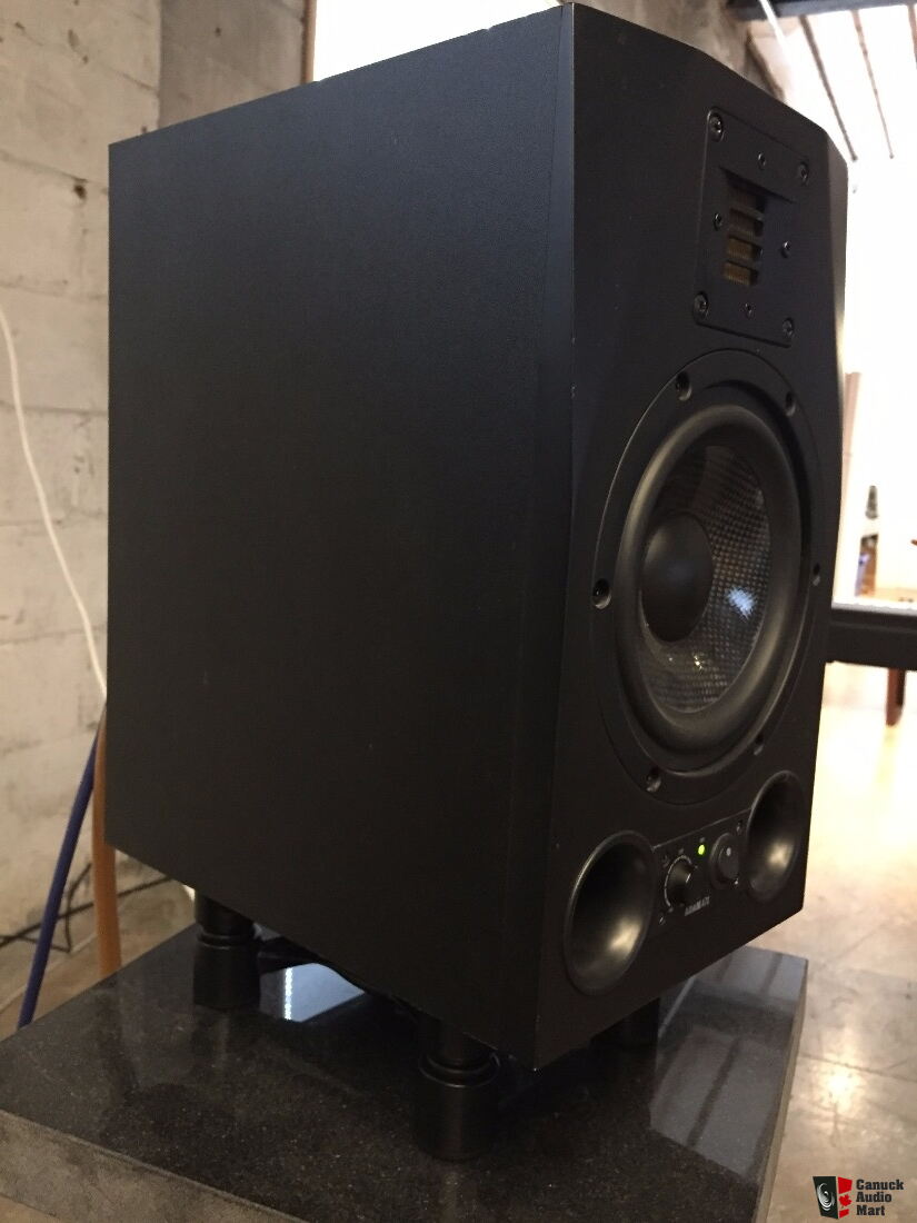 ADAM Audio A7X powered active studio monitor pair - ART folded-ribbon ...