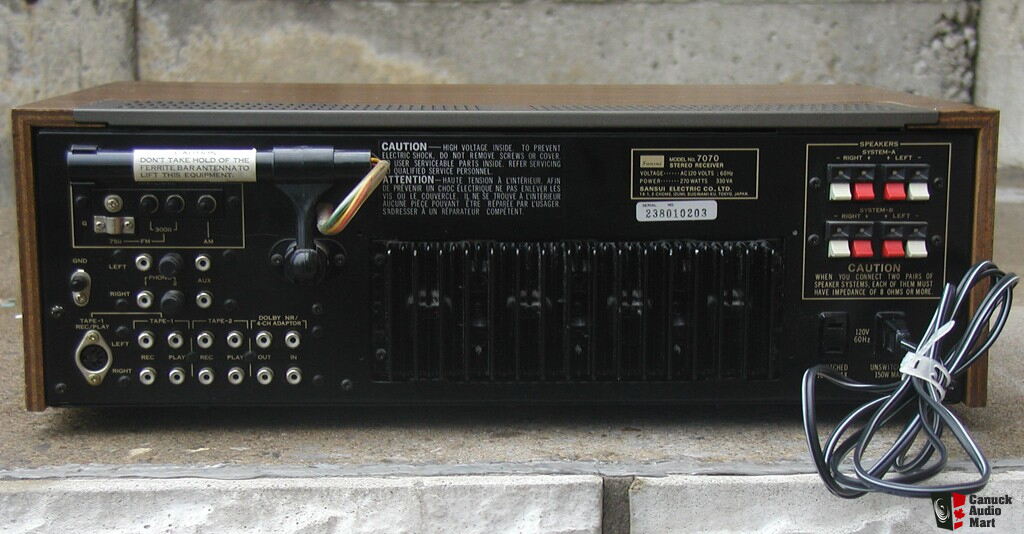 Sansui 7070 Receiver Photo 144175 Canuck Audio Mart