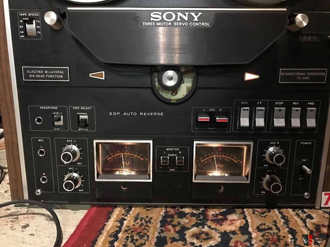 Sony TC 580 reel to reel tape recorder - for parts or repair Photo