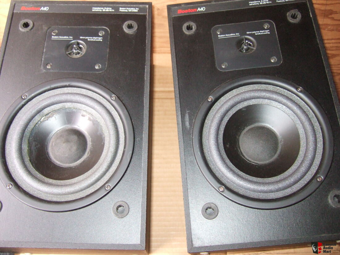 Boston Acoustic A40v Bookshelf Speakers Photo 1301674 Canuck