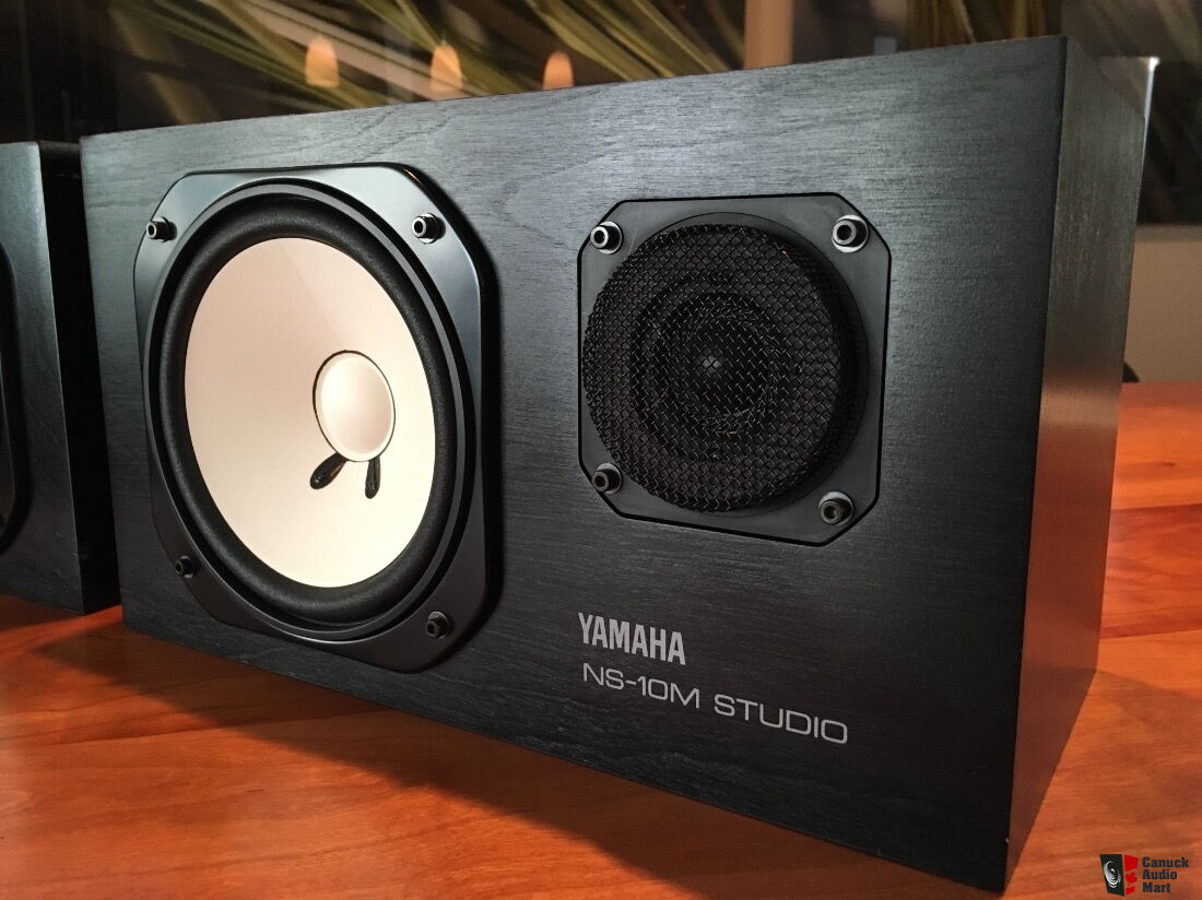 Yamaha Ns 10m Studio Speakers Photo 1465522 Canuck Audio Mart