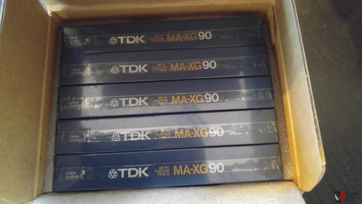 TDK MA-XG 90 5 pack in retail box NOS Photo #1467606 - Aussie