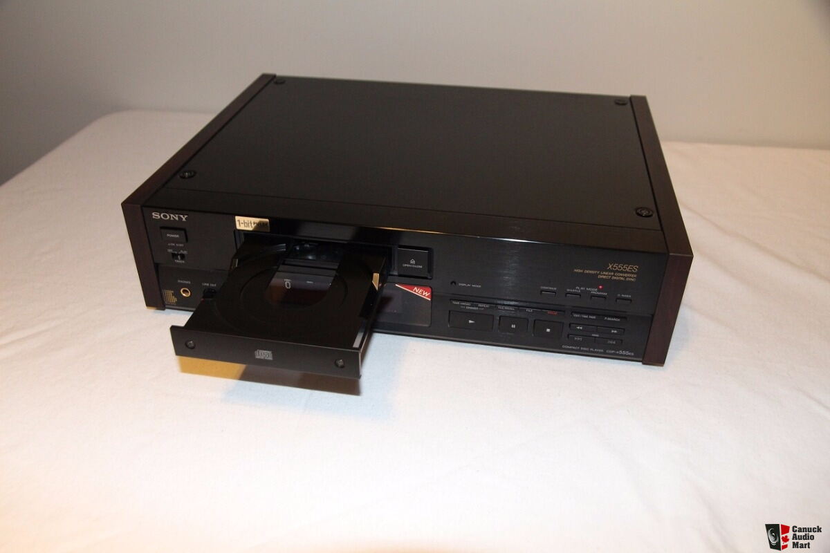 Sony CDP-X555ES - Sony ES CD Player - Perfect Example for ES Collectors ...