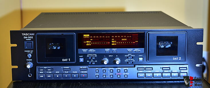 SOLD - Tascam DA-302 Dual DAT Recorder/Player For Sale