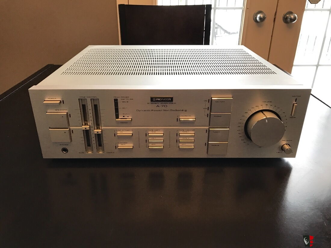 Rare Vintage Pioneer A-70 Integrated Stereo Amplifier - Near Mint