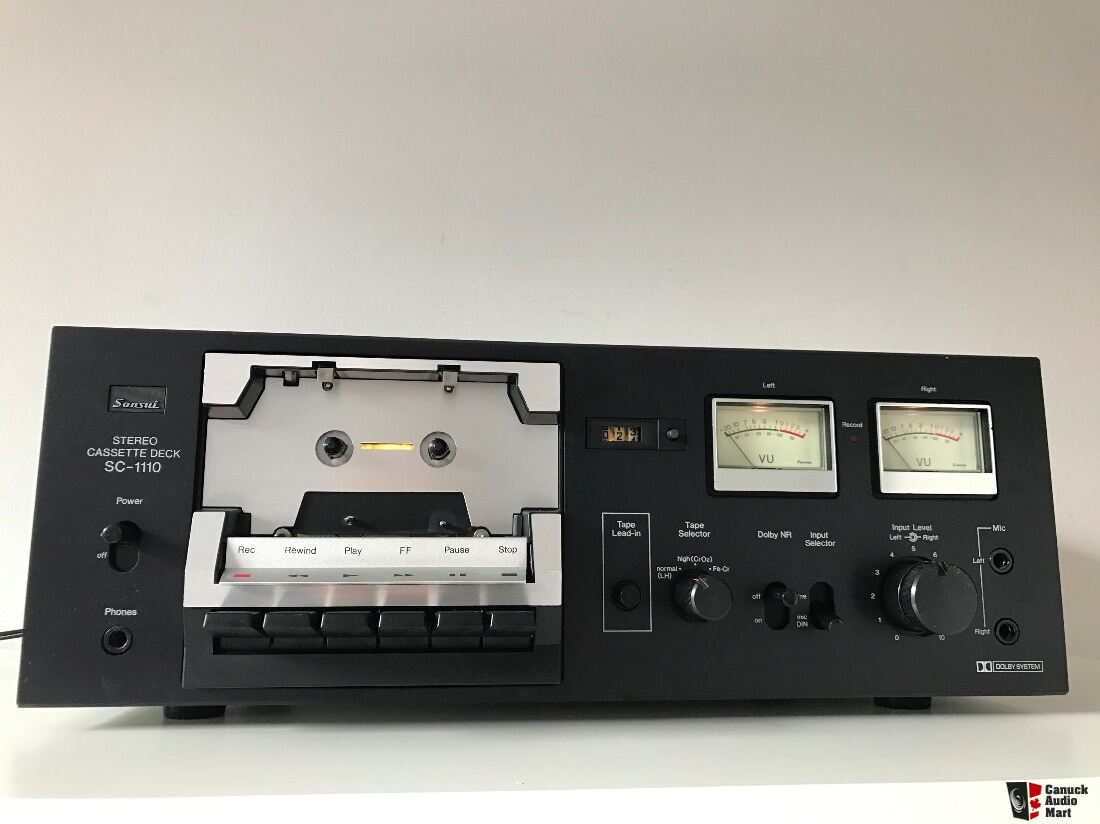 Sansui SC-1110 Cassette Deck - Fully Working Photo #1487024