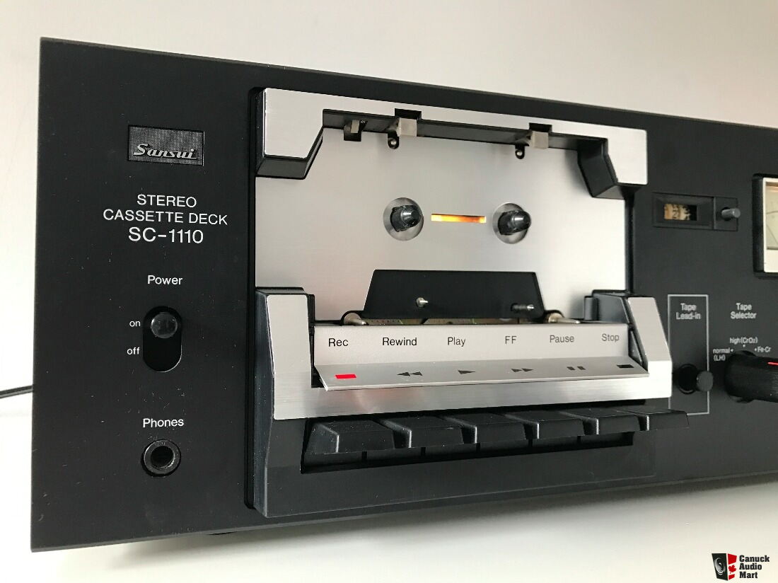 Sansui SC-1110 Cassette Deck - Fully Working Photo #1487024