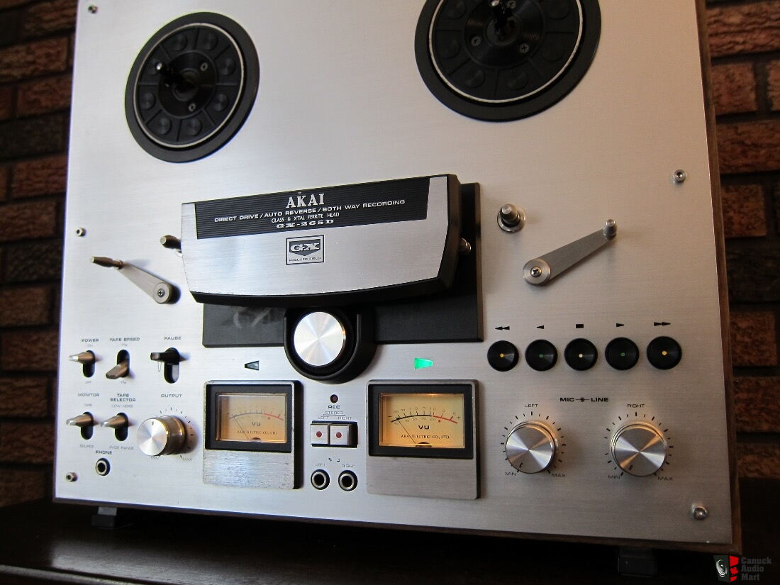 Akai GX-265D Reel to Reel with Dust Cover Photo #1491355 - Aussie Audio Mart