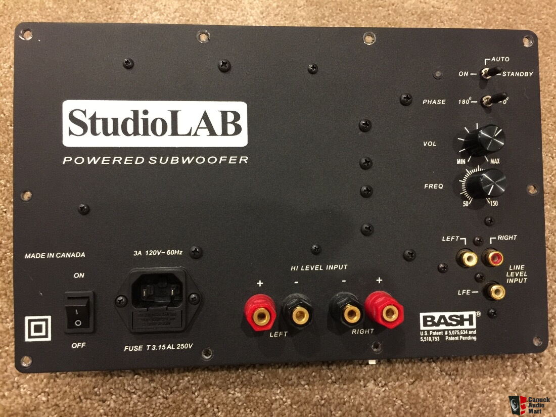 bash subwoofer amp