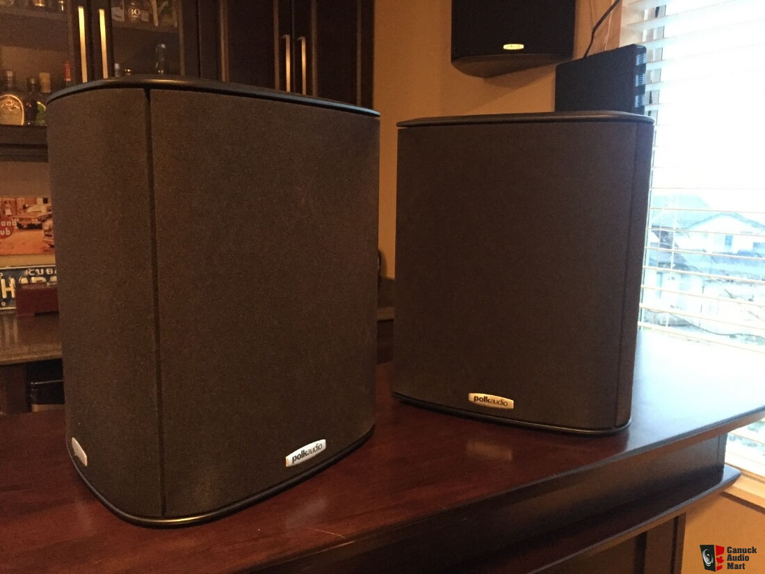 Polk Audio FXI A4 Surround Sound Speakers Excellent Condition polk-audio-fxi-a4-surround-sound-speakers-excellent-condition