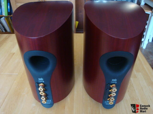 PSB Imagine B Bookshelf Speakers - Cherry Wood Finish Photo #1497660 ...