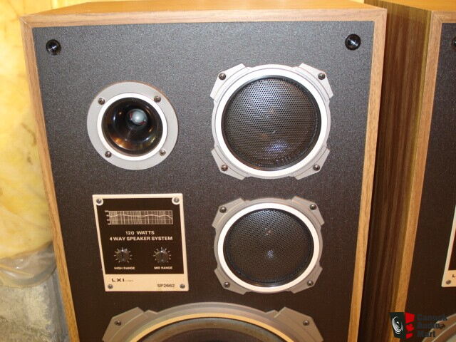 lxi 3 way speakers