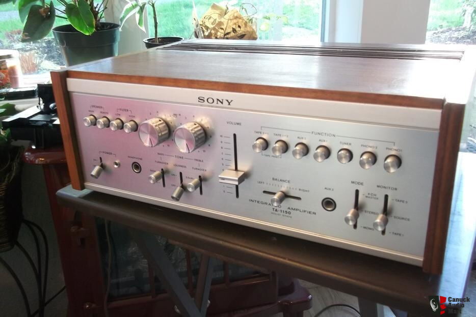 sony ta 1150 integrated amp For Sale - Canuck Audio Mart