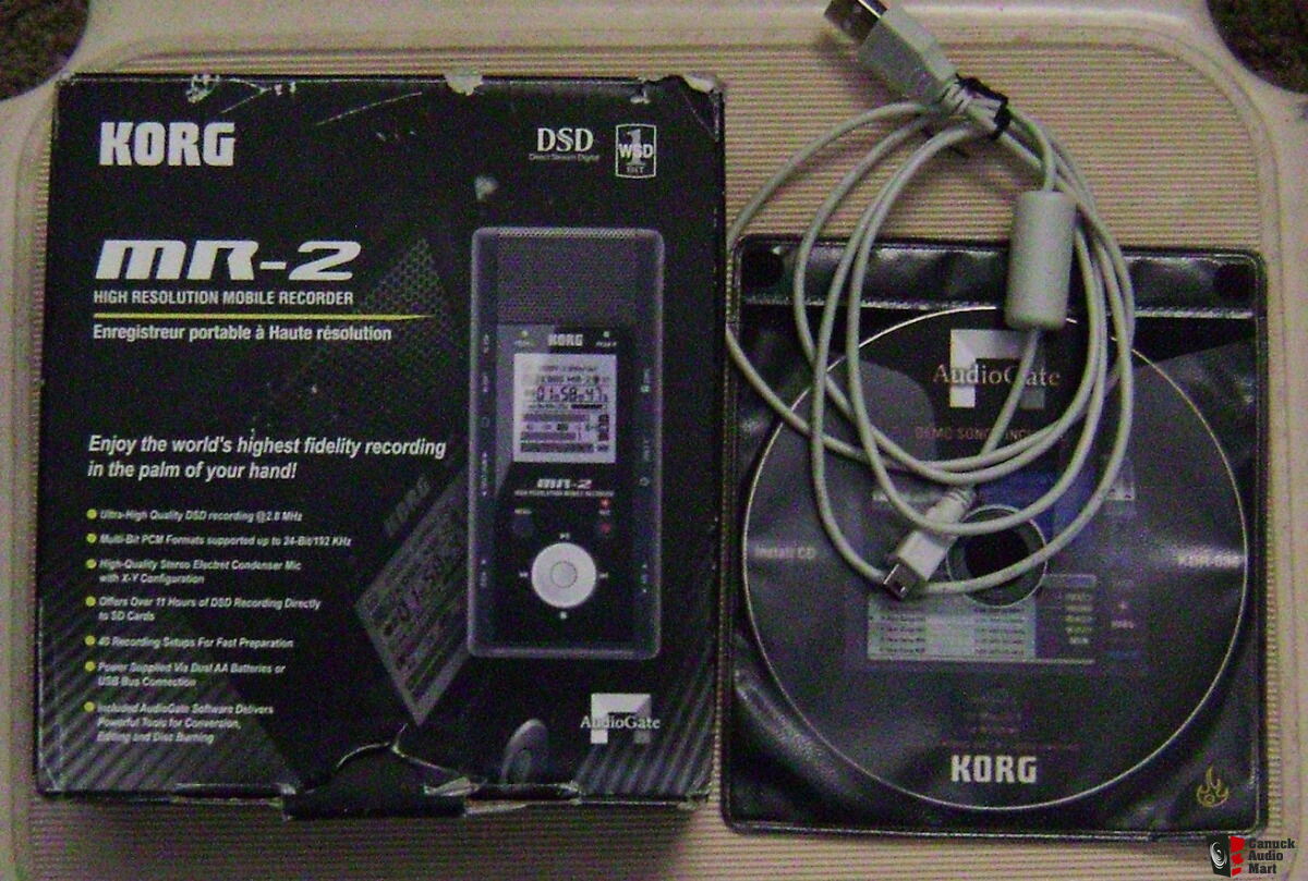 KORG MR-2 Portable Digital Recorder DSD (1-Bit) & PCM Photo