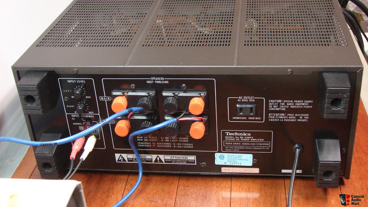 Technics SE-A5 MKII Power Amplifier Photo #1512642 - Aussie Audio Mart