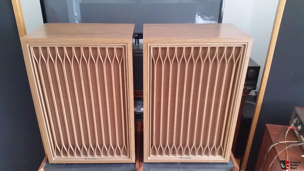 Kenwood KL888D vintage speakers high efficiency great for tube amp