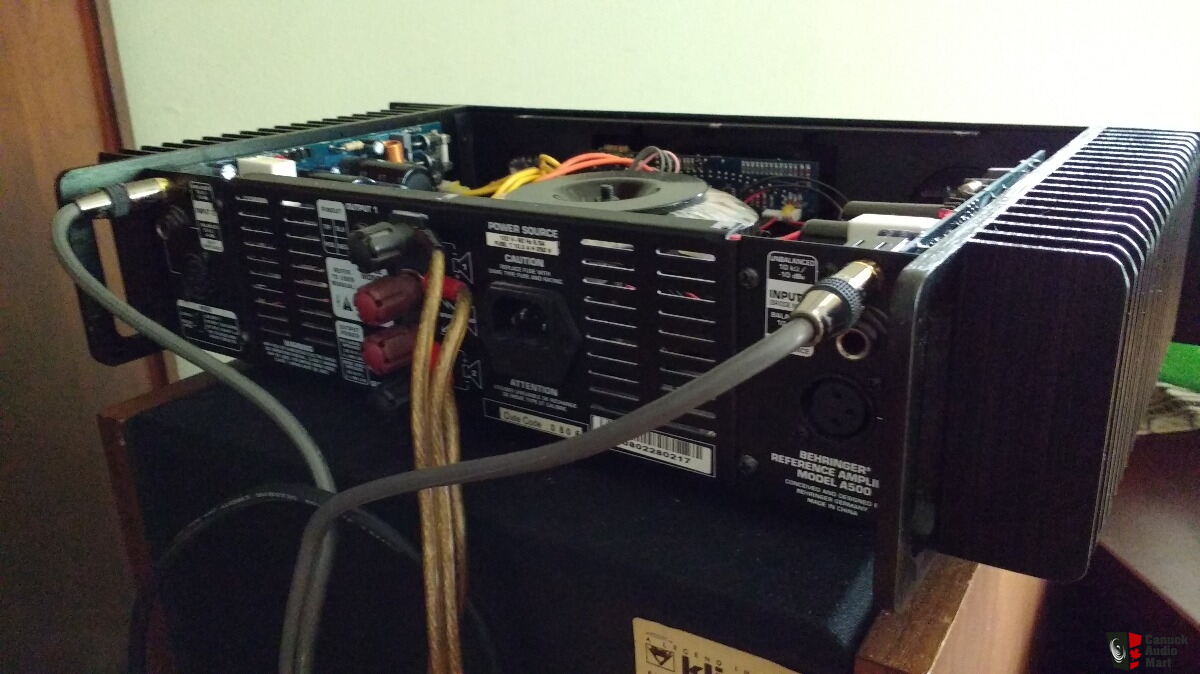 Behringer A500 .. More pics Photo #1524698 - US Audio Mart
