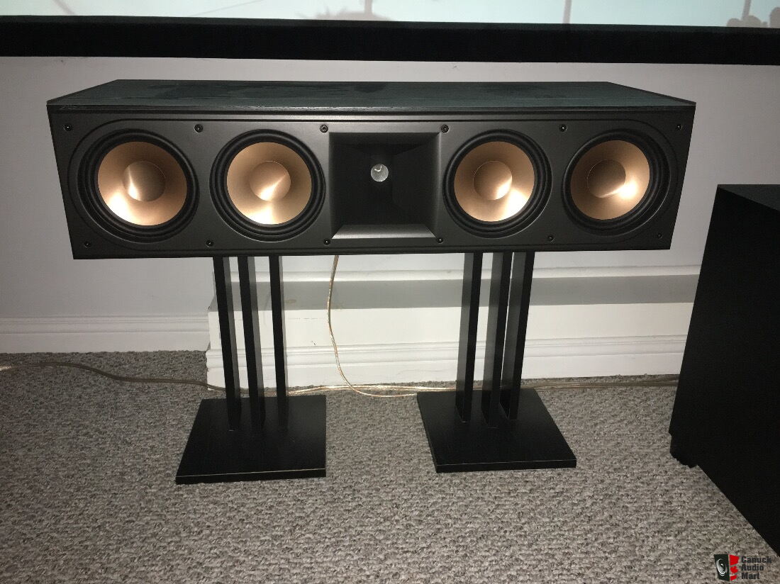 Klipsch RC-64 Reference Series Center Speaker Black Mint Condition