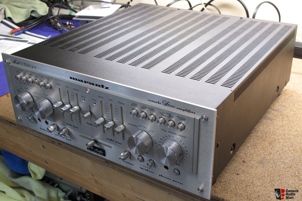 MARANTZ 1300DC INTEGRATED STEREO AMPLIFIER SERVICED FULLY RECAPPED