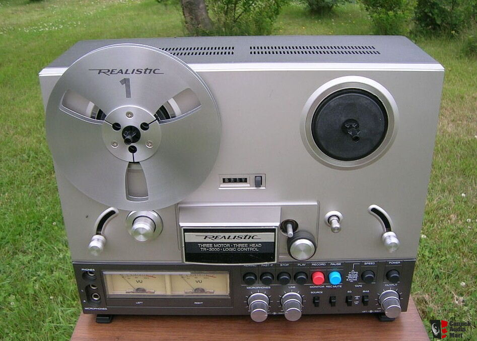 Realistic TR-3000 Stereo Reel To Reel Tape Deck Parts - VU Meter - Teac X-3  