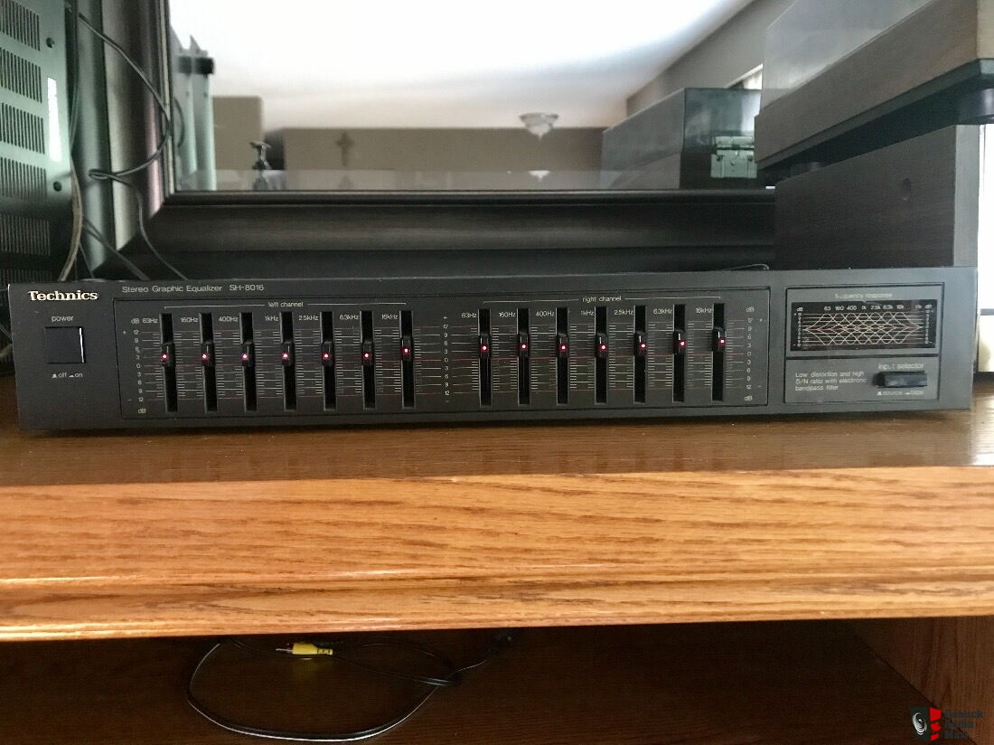 1987 Technics SH-8016 stereo Graphic Equalizer. 7 Band works A1 =price ...