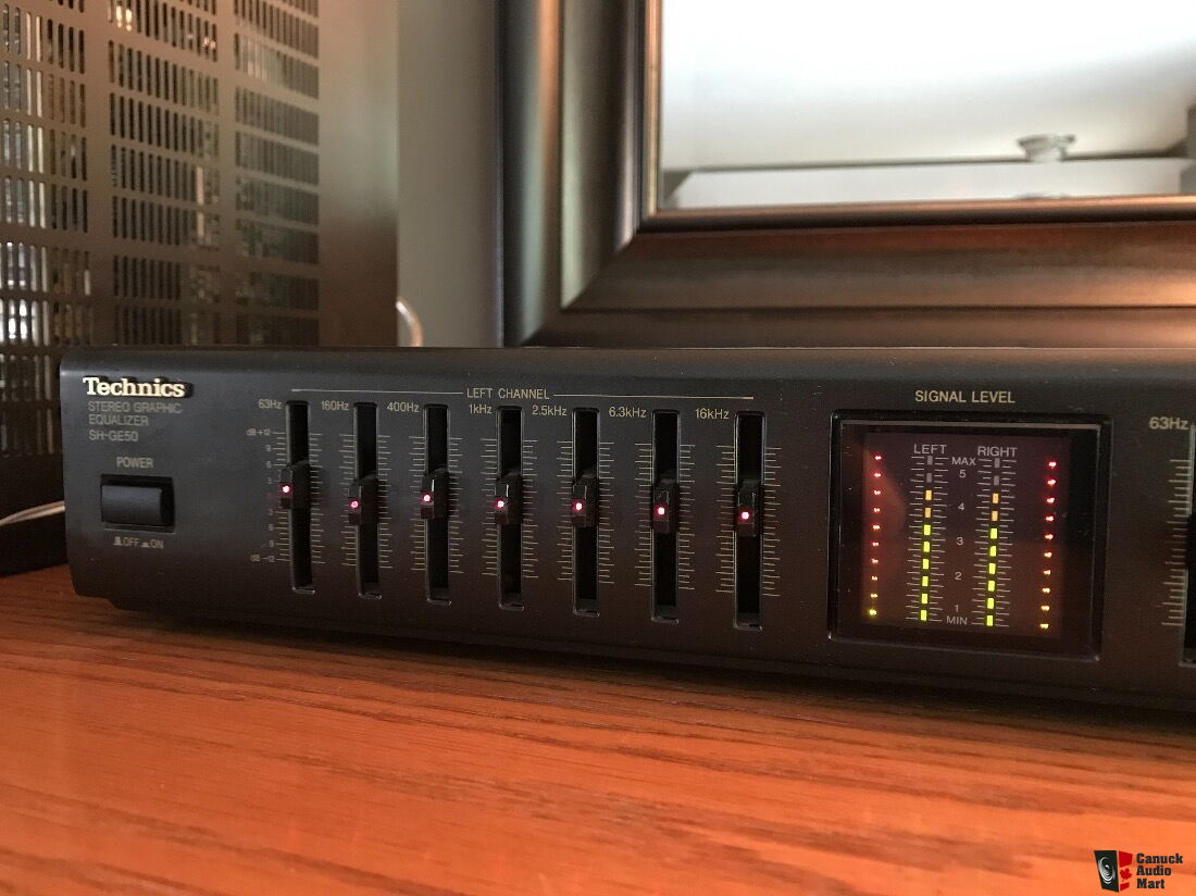 Technics Stereo Graphic Equalizer SHGE50 7Band Equalizer pis Photo
