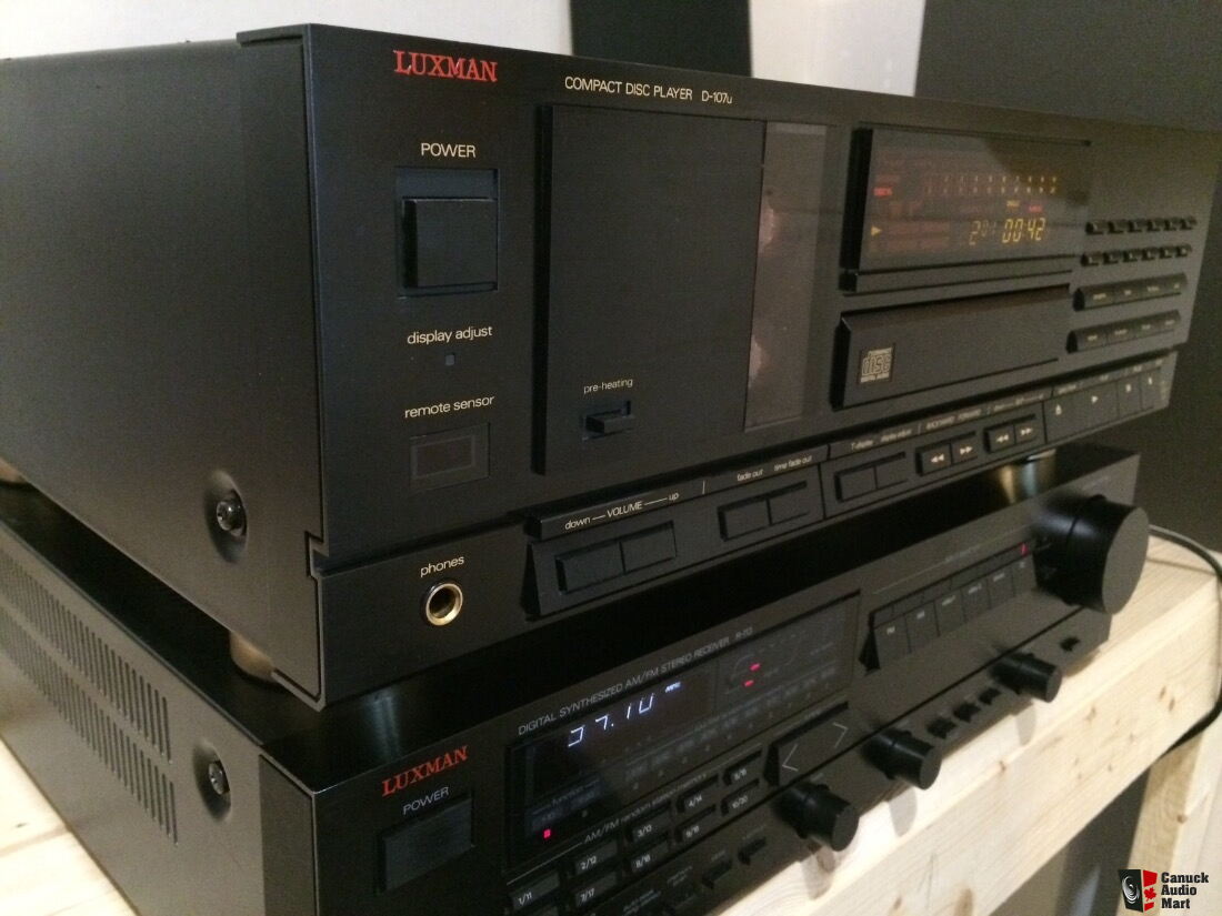 Rare Luxman D-107U Tube CD Player Photo #1553840 - Canuck Audio Mart