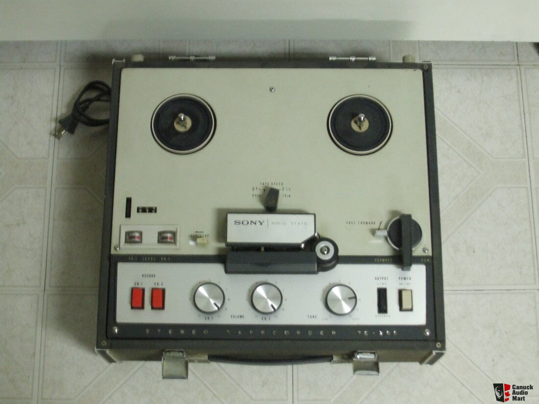 Sony TC-200 Reel to Reel Vintage Parts or Repair Photo #1554538