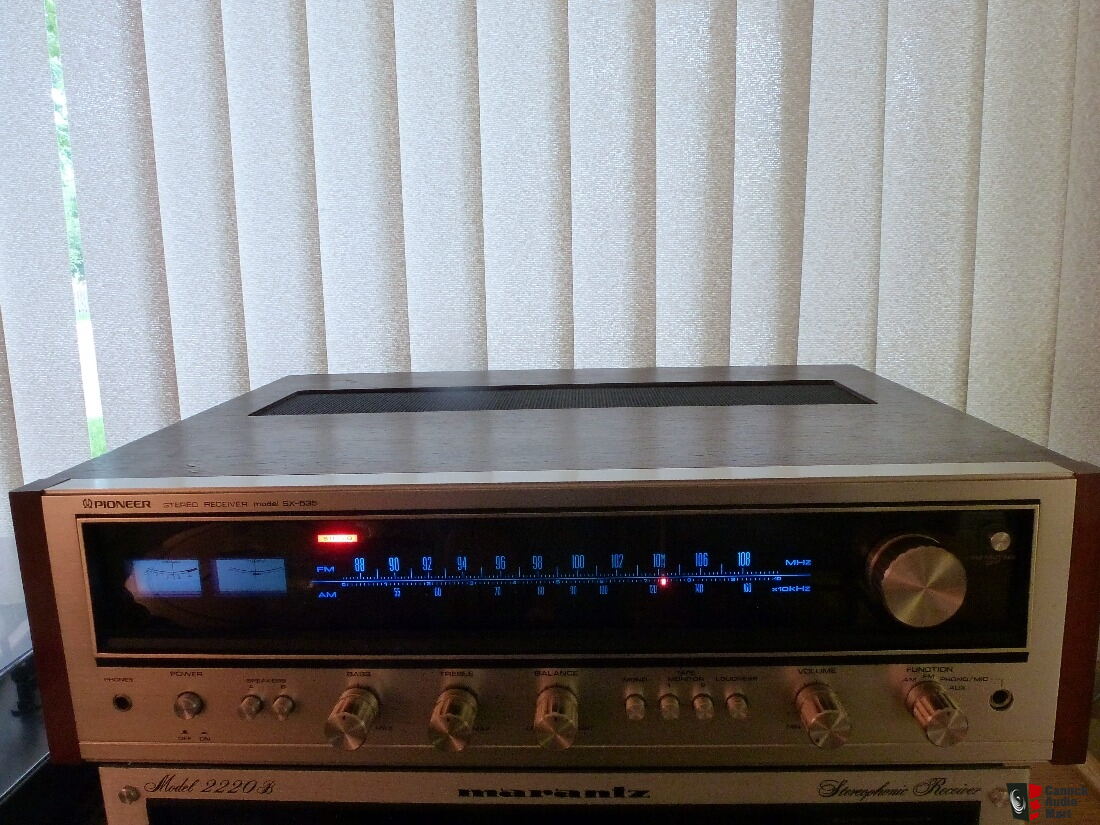 PIONEER SX535 AM/FM STEREO VINTAGE RECEIVER