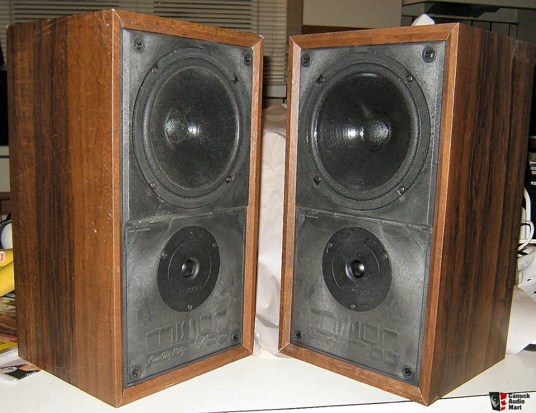 Pair Of Mission 700 Bookshelf Speakers Great Working And Cosmetic