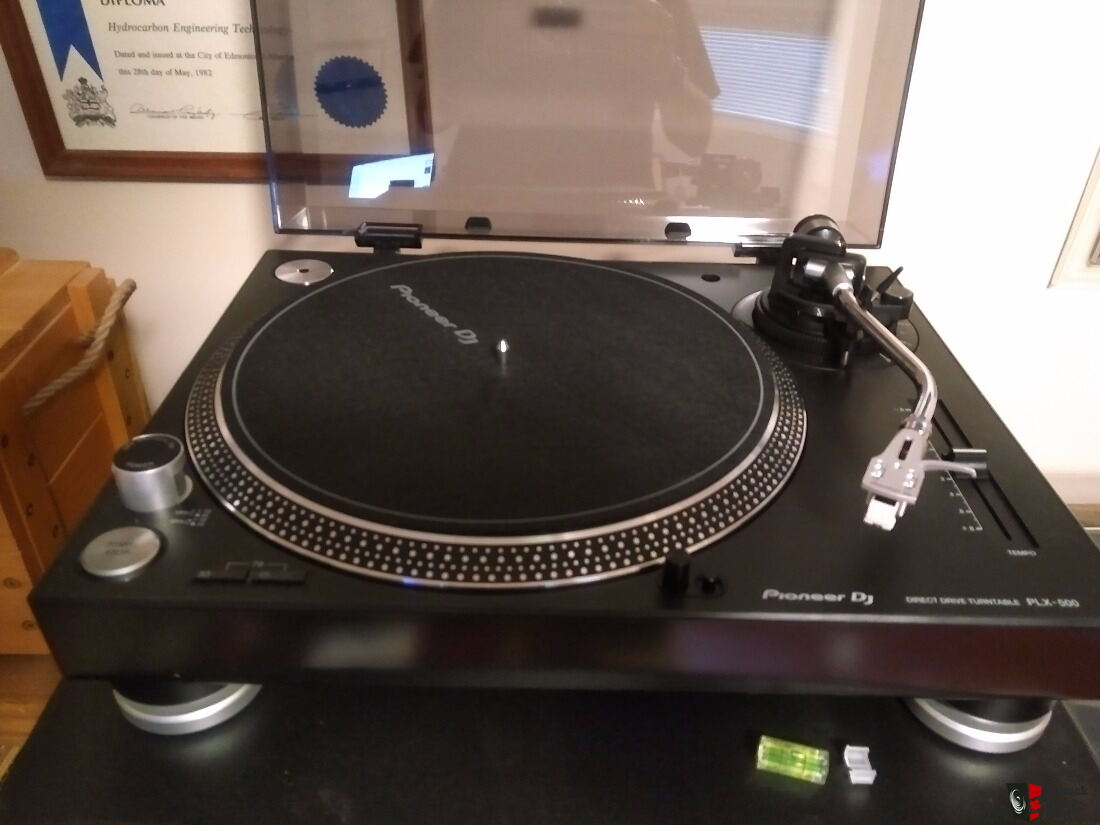 Pioneer PLX-500-K Turntable (K denotes black version) For Sale