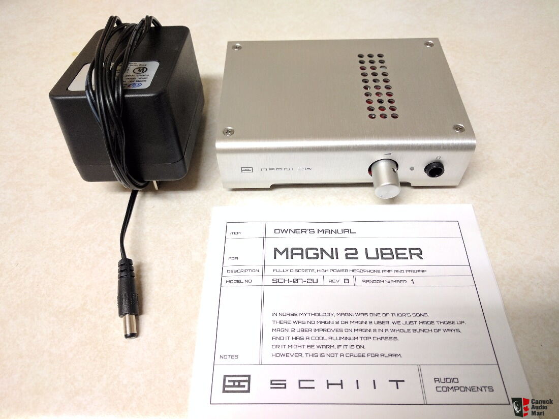 Schiit Magni 2 Uber Headphone amplifier and preamp Photo