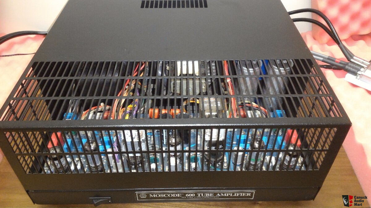 Moscode 600 Tube / Solid State- Hybrid Power Amplifier Photo #1565956 ...