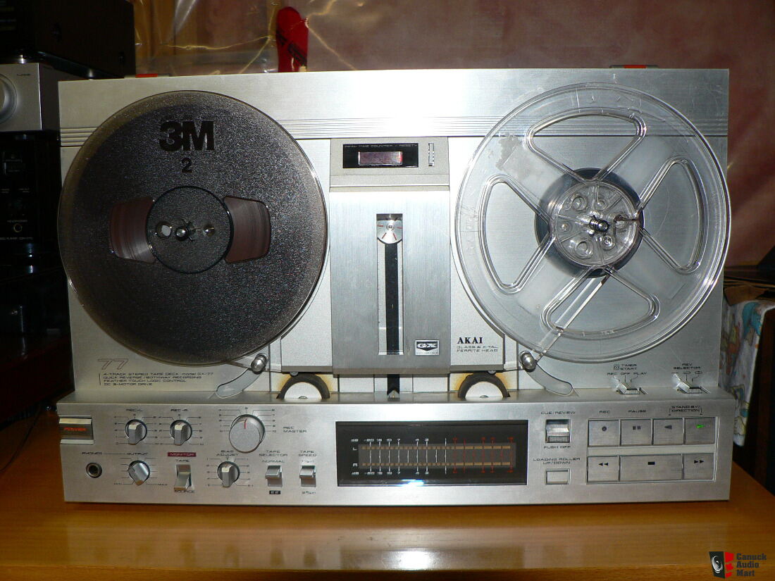 Akai Gx 77 7inch Reel To Reel Tape Player Photo 1567103 Us Audio Mart