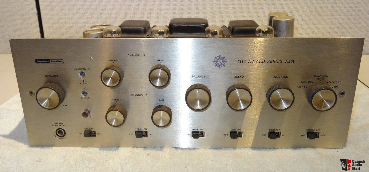 Harman Kardon A50K A500 tube integrated 