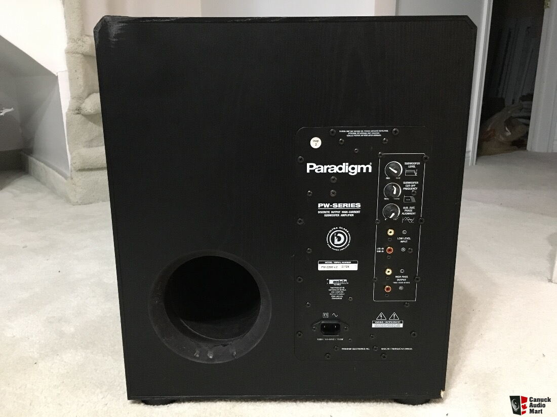 paradigm pw2200