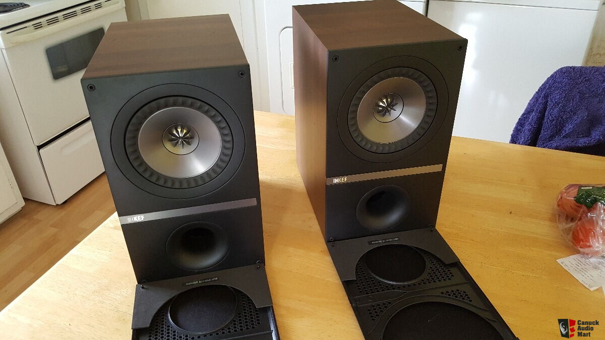 KEF Q300 Walnut A1 Reduce 425 For Sale Canuck Audio Mart kef-q300-walnut-a1-reduce-425-for-sale-canuck-audio-mart