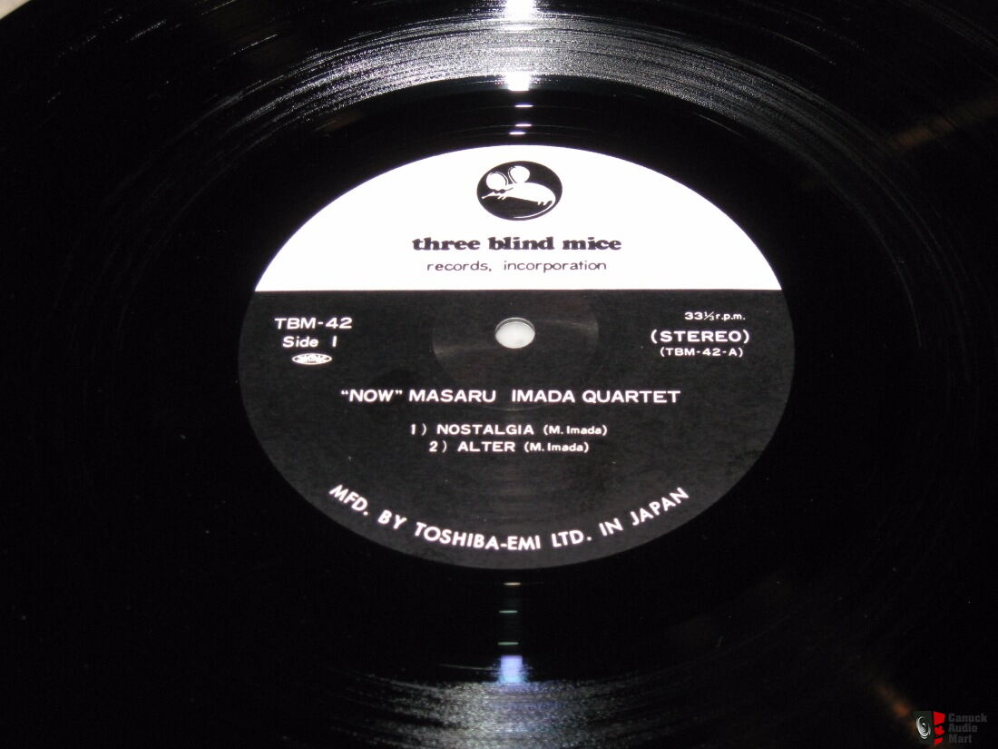 Masaru Imada Quartet ‎- Now! Three Blind Mice LP TBM-42 Photo