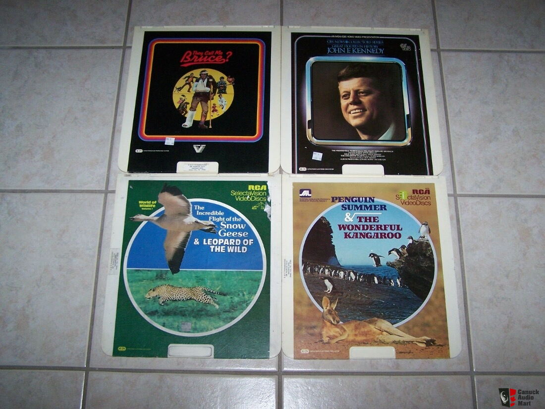 CED VideoDisc - Collection Of 46 Titles - PRICE DROP!! Photo