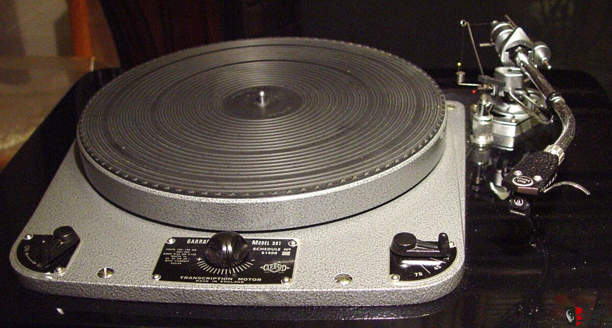 Hammertone Garrard 301 Classic Turntable With Sme 3009 Ii Mint Photo Canuck Audio Mart