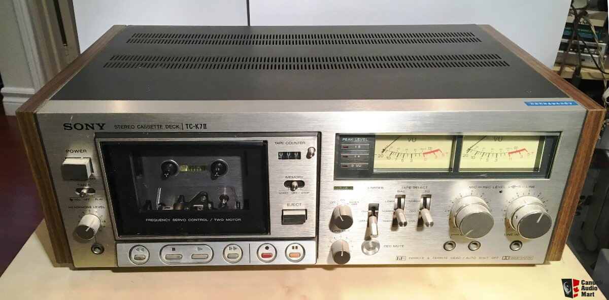 Vintage SONY TC-K7II Cassette Tape Deck Photo #1597756 ...
