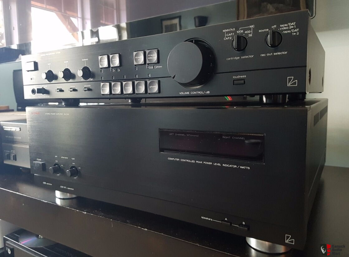 REDUCED Luxman C-03B Pre & M-03B Amp Set - 200 WPC! For Sale