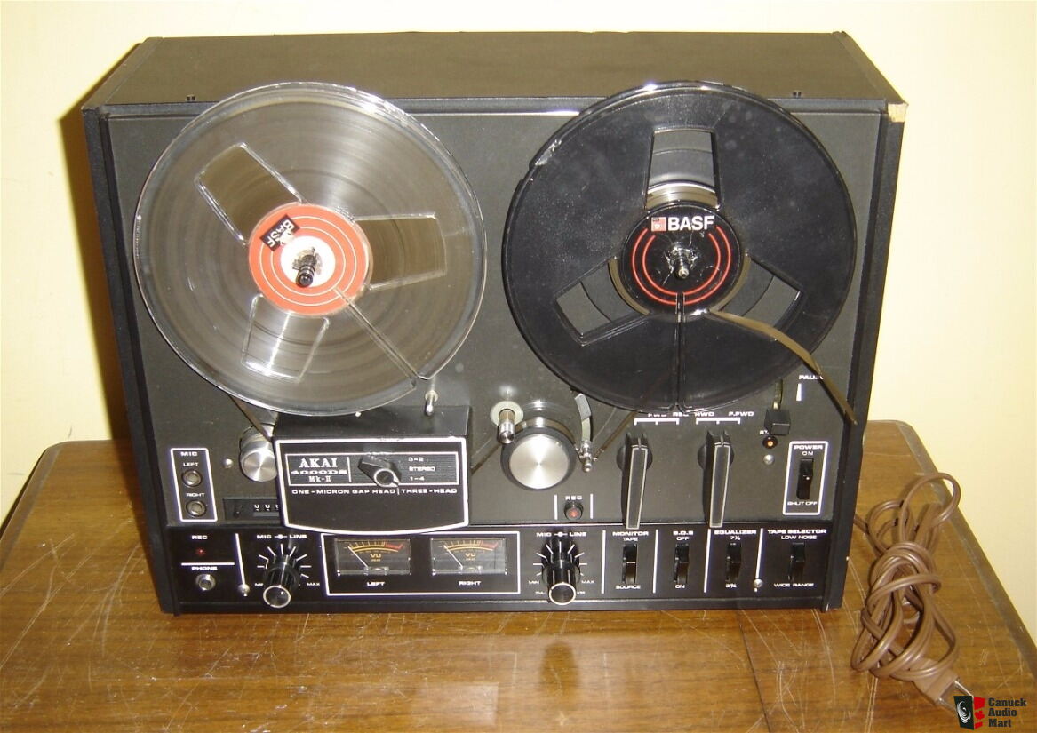 Vintage Akai 4000DS MK-II Reel to Reel Stereo Tape Recorder Japan For Sale  - Canuck Audio Mart
