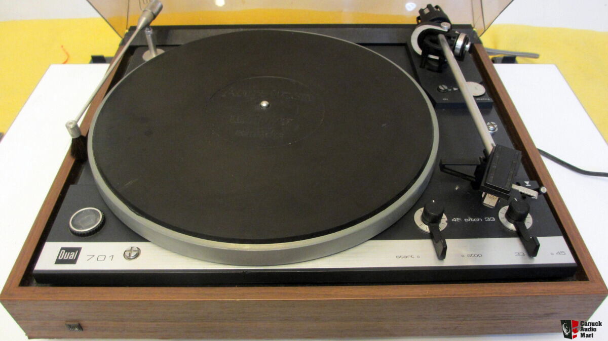 Dual 701 Best Direct Drive Turntable from Dual Germany upgraded and