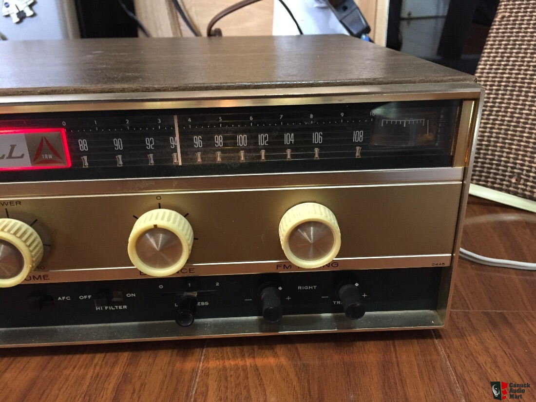 Vintage Bell Stereo Tube Receiver Model 2445 Photo 1619280 US Audio Mart